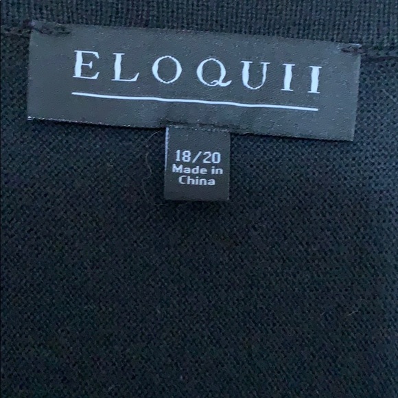 Eloquii Sweater Knit Top - Picture 2 of 6